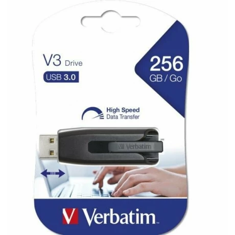 Memorie USB VERBATIM 256GB STORE N GO V3 USB3.0 BLACK 49168