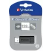 Memorie USB VERBATIM PINSTRIPE 128GB USB2.0 BLACK 49071