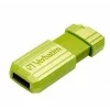 Memorie USB VERBATIM PINSTRIPE 64GB USB2.0 GREEN 49964