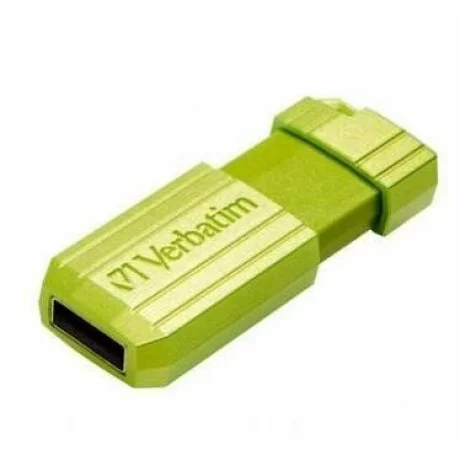 Memorie USB VERBATIM PINSTRIPE 64GB USB2.0 GREEN 49964