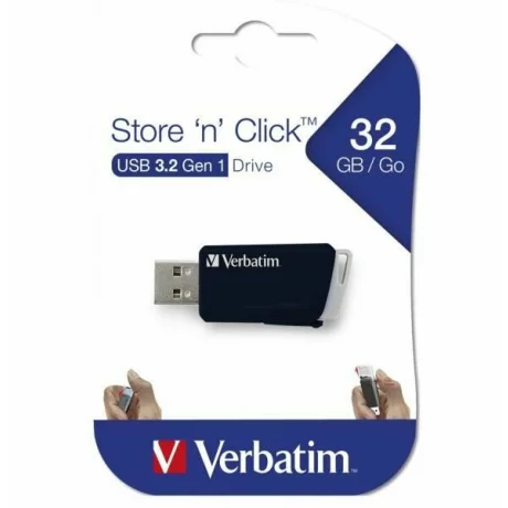 Memorie  USB VERBATIM STORE N CLICK 32GB USB3.0 BLACK 49307