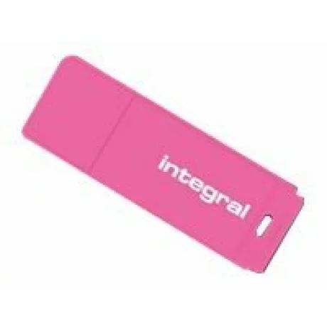 INTEGRAL INFD8GBNEONPK Integral USB Flash Drive Neon 8GB USB 2.0 - Pink