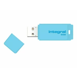 Memorie USB INTEGRAL INFD8GBPASBLS Memorie flash Integral USB 8GB PASTEL Blue Sky