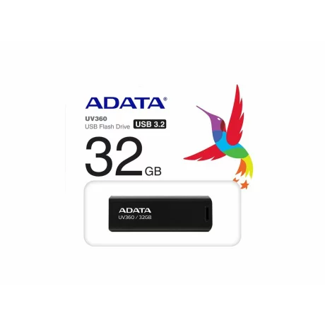 Memorie USB Adata UV360 32GB BLACK RETAIL AUV360-32G-RBK