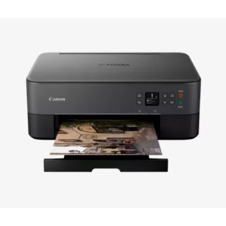 Multifunctional Inkjet Color Canon Pixma TS5350a Black, A4, Functii: Impr.|Scan.|Cop., Viteza de Printare Monocrom: 13ipm, Viteza de printare color: 6.8ipm, Conectivitate:USB|WiFi, Duplex:Nu, ADF:Nu 3773C106AA