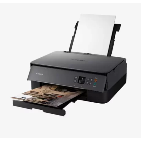 Multifunctional Inkjet Color Canon Pixma TS5350a Black, A4, Functii: Impr.|Scan.|Cop., Viteza de Printare Monocrom: 13ipm, Viteza de printare color: 6.8ipm, Conectivitate:USB|WiFi, Duplex:Nu, ADF:Nu 3773C106AA