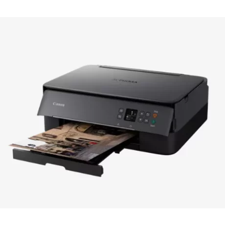 Multifunctional Inkjet Color Canon Pixma TS5350a Black, A4, Functii: Impr.|Scan.|Cop., Viteza de Printare Monocrom: 13ipm, Viteza de printare color: 6.8ipm, Conectivitate:USB|WiFi, Duplex:Nu, ADF:Nu 3773C106AA