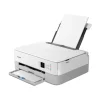 Multifunctional Inkjet Color Canon Pixma TS5351a White, A4, Functii: Impr.|Scan.|Cop., Viteza de Printare Monocrom: 13ipm, Viteza de printare color: 6.8ipm, Conectivitate:USB|WiFi, Duplex:Nu, ADF:Nu 3773C126AA