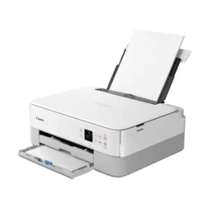 Multifunctional Inkjet Color Canon Pixma TS5351a White, A4, Functii: Impr.|Scan.|Cop., Viteza de Printare Monocrom: 13ipm, Viteza de printare color: 6.8ipm, Conectivitate:USB|WiFi, Duplex:Nu, ADF:Nu 3773C126AA