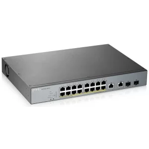 ZYXEL GS1350-18HP 16-PORT GBE POE SWITCH, &quot;GS1350-18HP-EU0101&quot; (include TV 1.75lei)