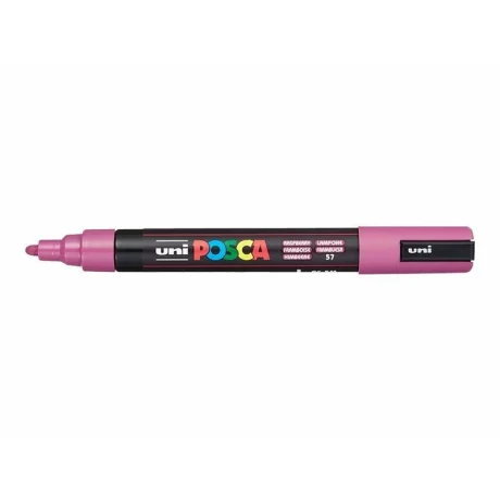 Marker Uni Posca 1.8-2.5mm Pc-5m Roz Zmeura Uk