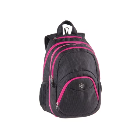 Rucsac 2 în 1 Teens Pink Black Dot