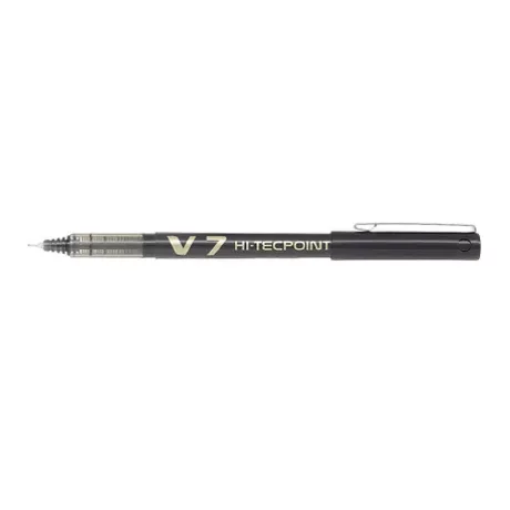 Roller Pilot V7 Hi-Tecpoint, 0.7 mm Negru