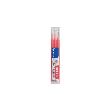 Set 3 rezerve roller Pilot Frixion Ball, 0.7 mm, Roz Coral