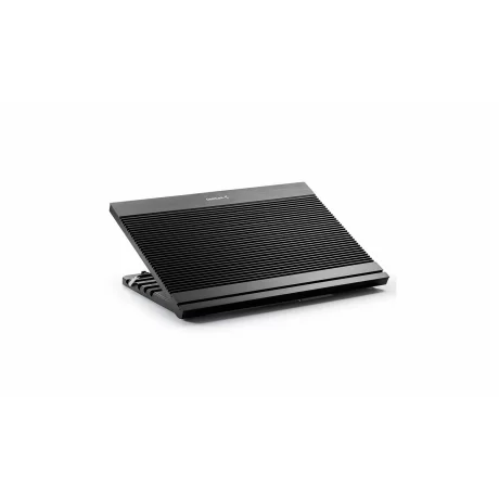 STAND DEEPCOOL notebook 17&quot;, sita aluminiu, fan 18cm,  black, N9 BLACK