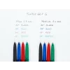 Set pix Pilot Super Grip G Mediu, 4 culori / set, Albastru / Verde / Rosu / Negru