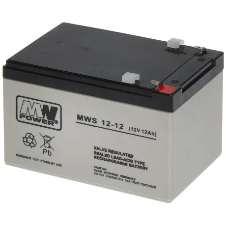 ACUMULATOR 12AH/12V MW POWER