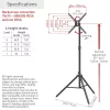 Barkan Portable Tripod Floor Sta 13&quot;-65&quot;