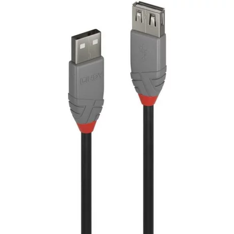 Cablu Lindy 0.5m USB 2.0 Type A Ext