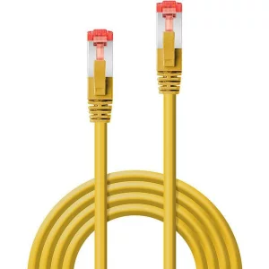 Cablu Lindy 1m Cat.6 S/FTP Network galben