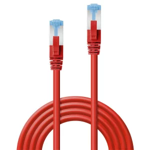 Cablu Lindy 1m Cat.6A S/FTP LSZH, Red
