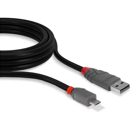 Cablu Lindy 1m USB 2.0 Type A - MicroUSB