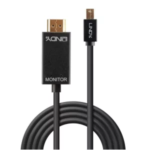 Cablu Lindy 2m Mini DisplayPort to HDMI