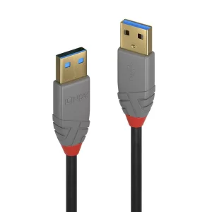 Cablu Lindy 2m USB 3.0 Type A, Anthra Li