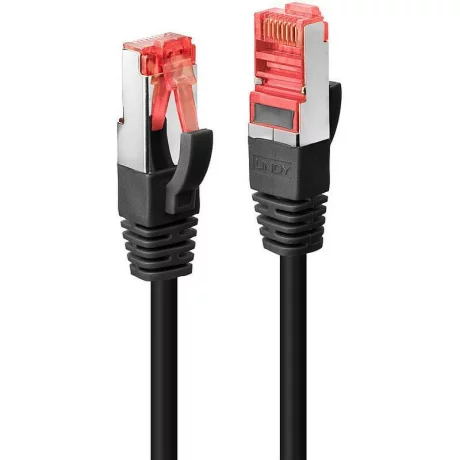 Cablu Lindy 3m Cat.6 S/FTP Network negru