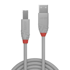Cablu Lindy 5m USB 2.0 Type A to B Anthr