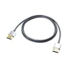 Cablu video Lindy HDMI 2m Cromo Slim LY-41672