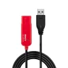 Cablu Lindy USB 2.0, 8m, Active Extensio