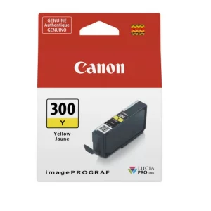 CANON PFI300Y YELLOW INKJET CARTRIDGE