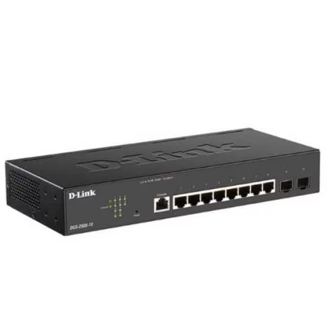 DLINK SW 10P-GB 2 COMBO GB SFP L3 POE