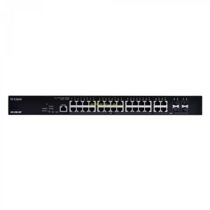 DLINK SW 24P-GB 4 COMBO GB SFP L3 POE