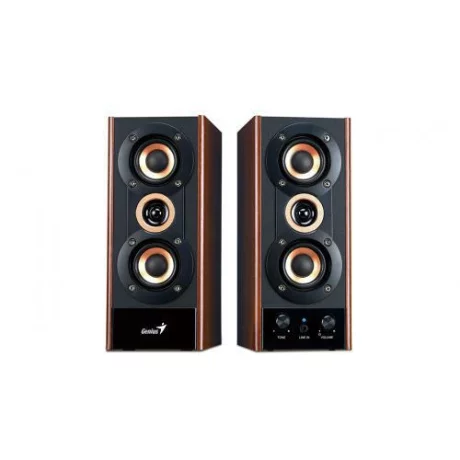 Genius SP-HF800A 2.0 20W Black &amp; Cherry