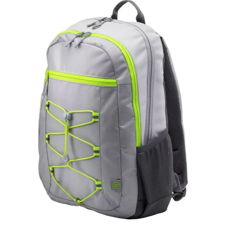 HP 15.6 Active Backpack (Grey/Neon Yello