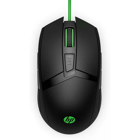 HP 300 PAV Gaming GRNCable Mouse