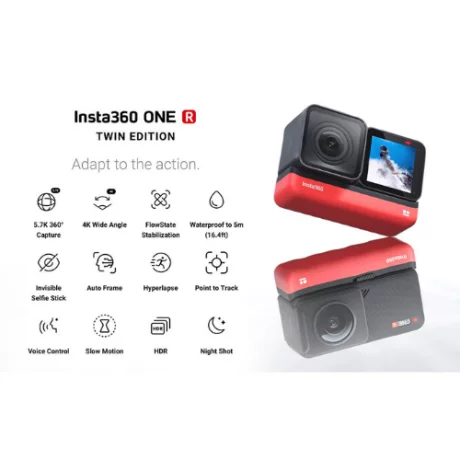 INSTA360 ONE R TWIN EDITION CAMERA