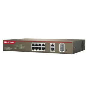 IP-COM 8-PORT +2 GIGABIT SWITCH POE L2