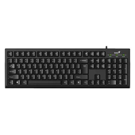 Tastatura cu fir Genius negru KB-100