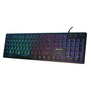 KB SERIOUX 9500I BLACK, ILUMINATA, USB