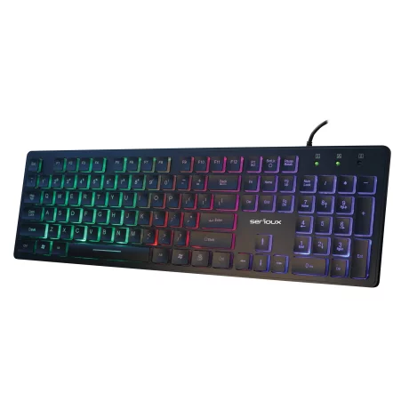 Tastatura cu fir SERIOUX BLACK SRXK-9500I