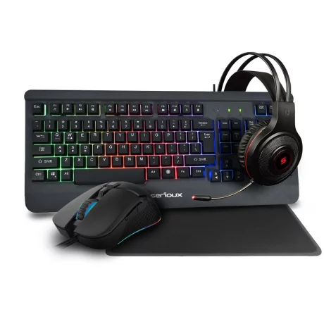 KIT GAMING SERIOUX KAYEL 4 IN 1