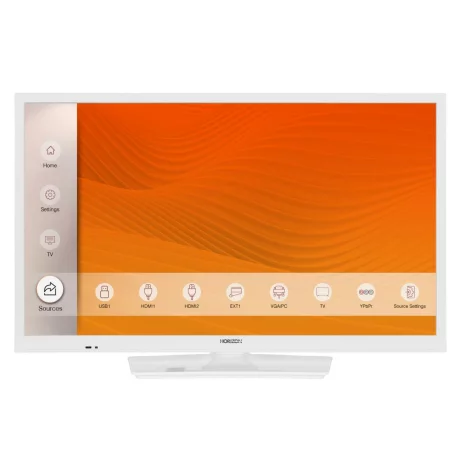 LED TV 24&quot; HORIZON HD 24HL6101H/B -WHITE