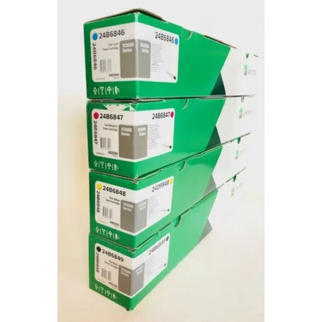 LEXMARK 24B6846 CYAN TONER CARTRIDGE