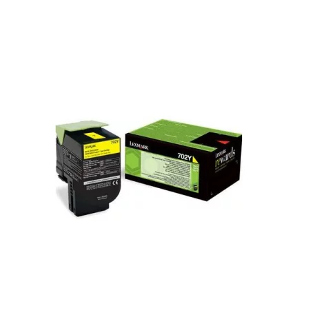 LEXMARK 70C20YE YELLOW TONER