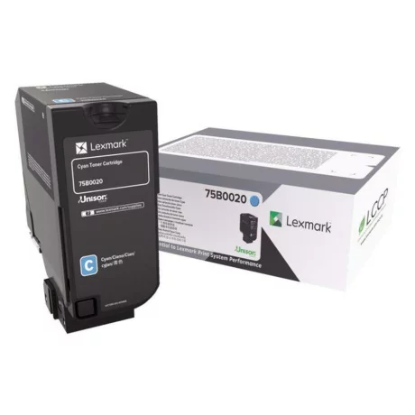 LEXMARK 75B0020 CYAN TONER