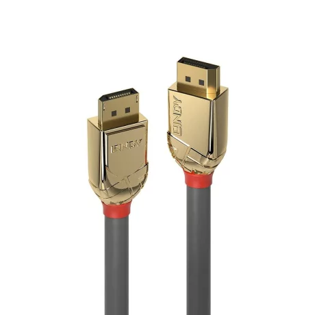 Lindy 10m DisplayPort Cable, Gold Line