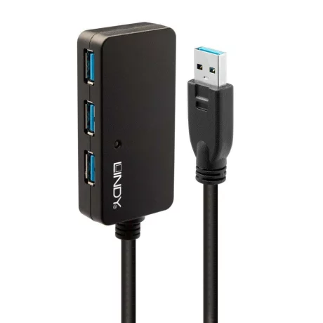 Lindy 10m USB 3.0 Active Hub Pro 4 Port